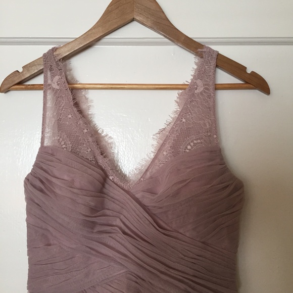 BHLDN Fleur Dress - Rose Quartz Size 4 - Picture 2 of 2